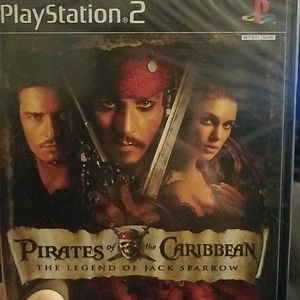 Play station 2 pirates of the Caribbean